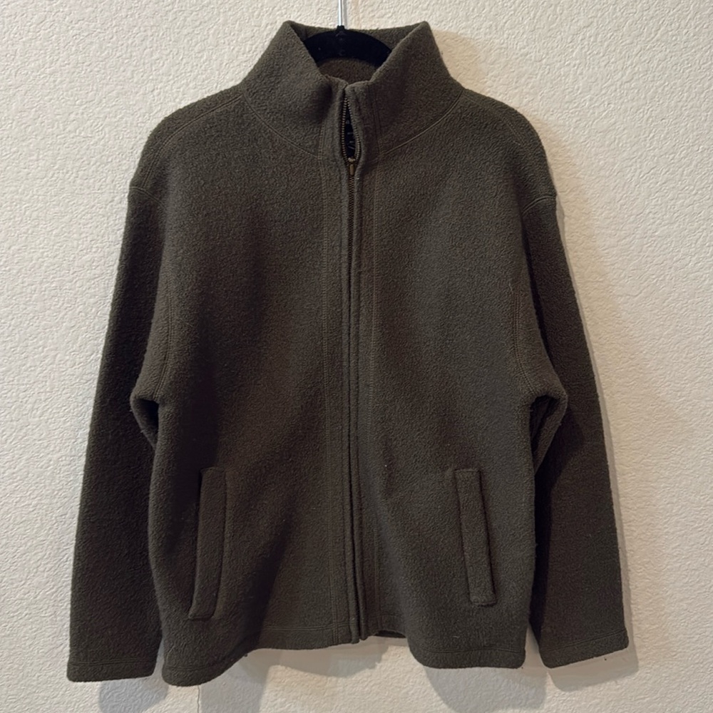 Green Patagonia Zip Up‎ Women’s S